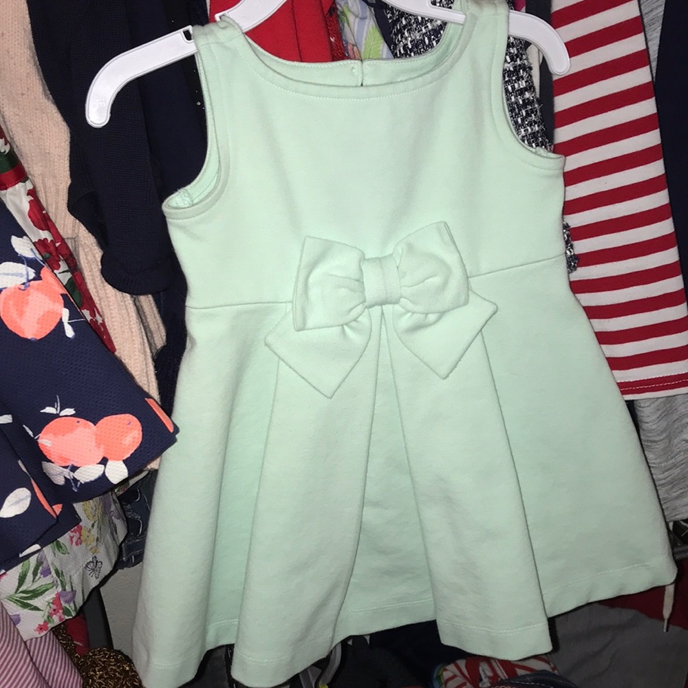Janie and Jack Pale Mint Green Dress